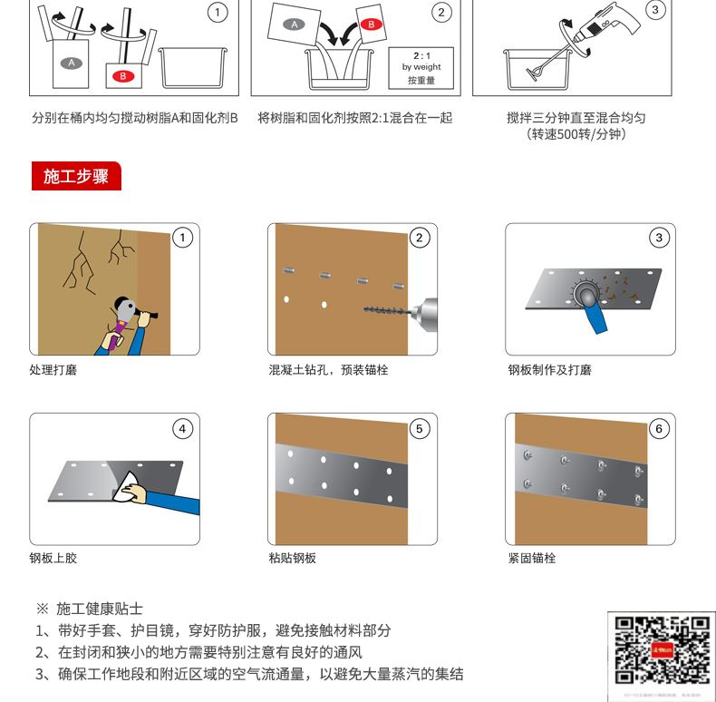 包钢芦溪粘钢加固施工过程